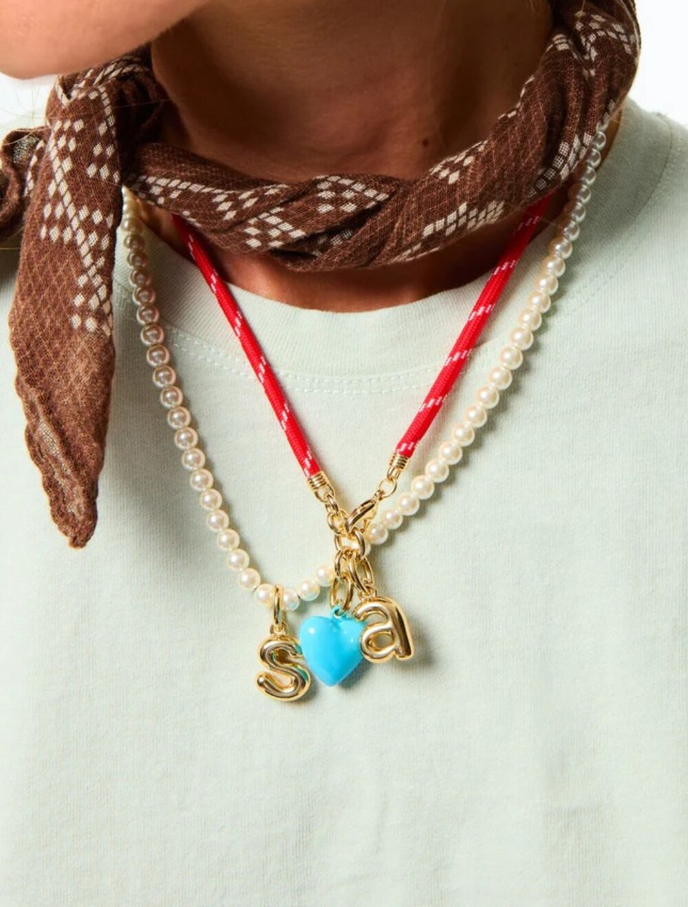 Roxanne Assoulin The Happy Cord Charm Necklace